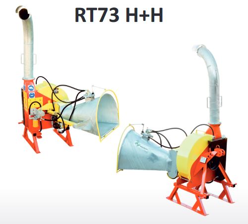 Tocator de lemn cu hidraulica independenta RT 73H + H